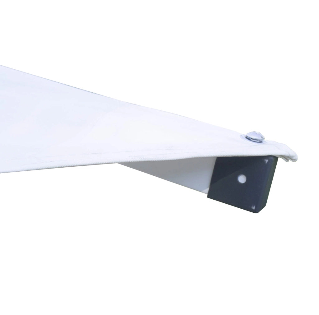 Ombrellone da Giardino 5x5m in Alluminio e Poliestere Bianco