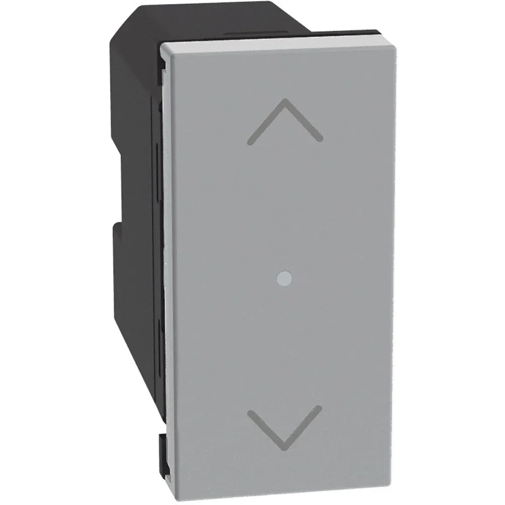 Comando tapparelle wireless Bticino MatixGO Smart 1 modulo grigio JG4027CWI