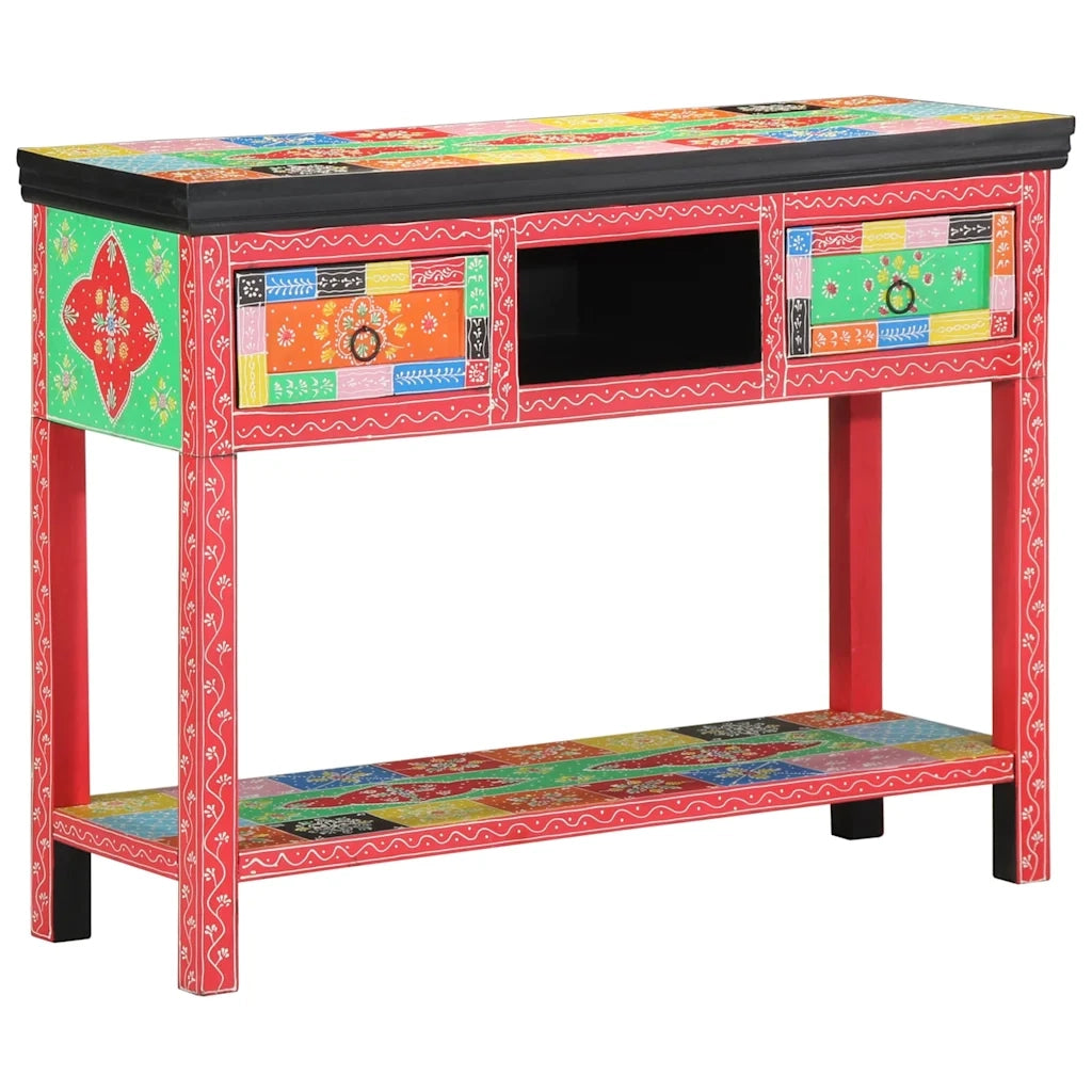 Tavolo consolle con cassetto Multicolore 100 x 30 x 77 cm 4017567