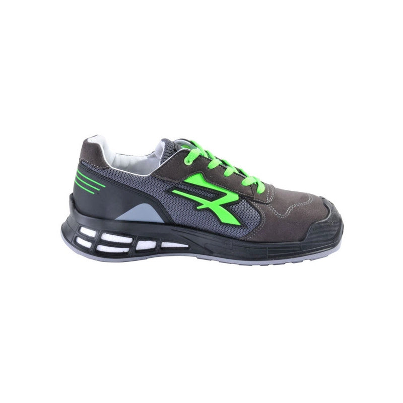 Scarpe Egon Grigio/Verde Basse 44 S1P Upower
