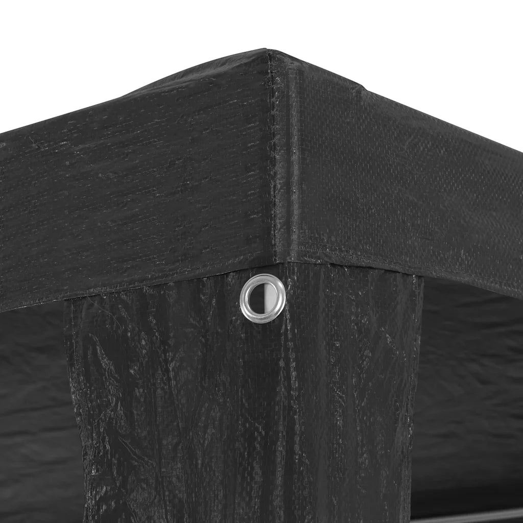 Tenda per Feste 3x6 m in PE Antracite 45088
