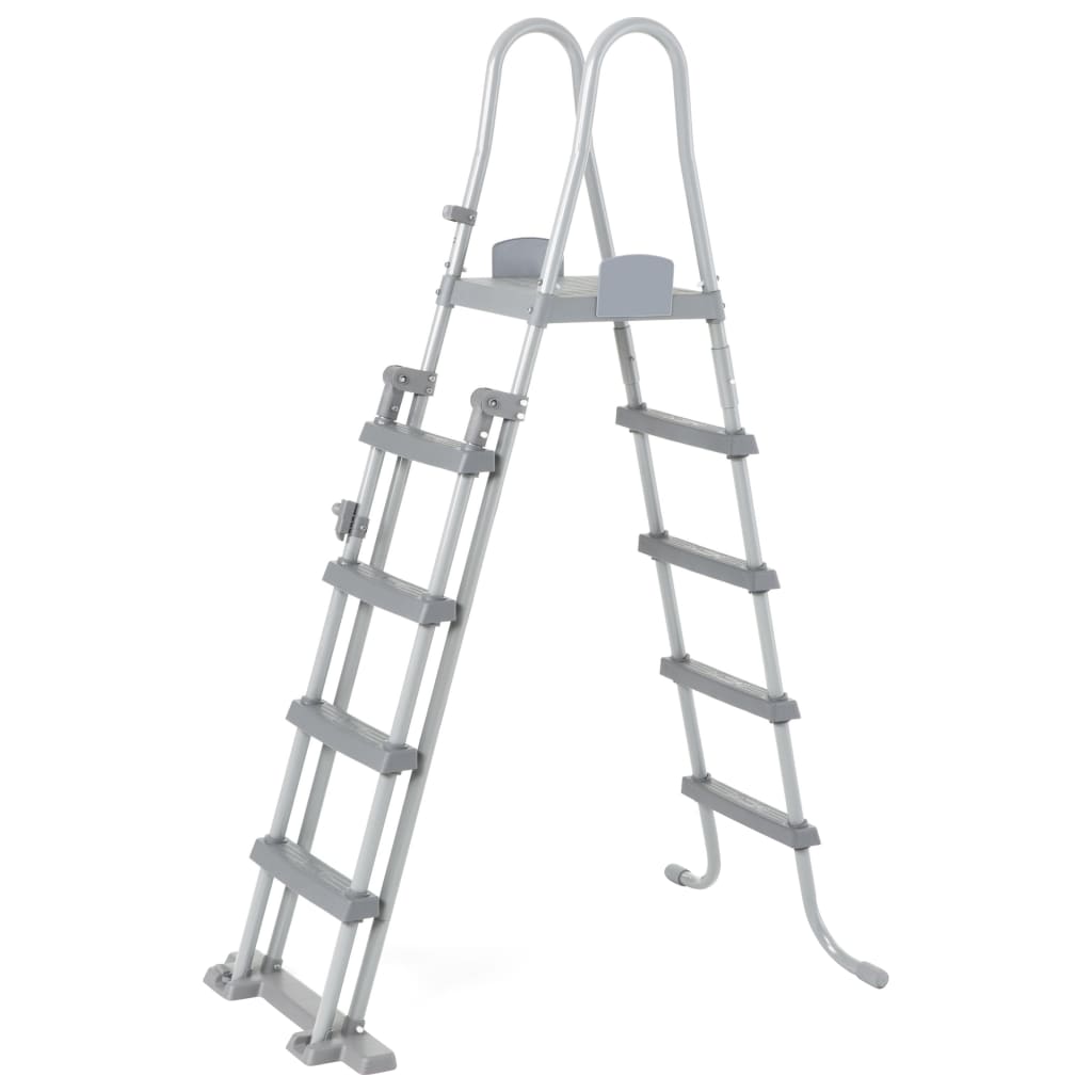 Bestway Scaletta Sicurezza per Piscina a 4 Gradini Flowclear 132 cm