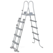 Bestway Scaletta Sicurezza per Piscina a 4 Gradini Flowclear 132 cm