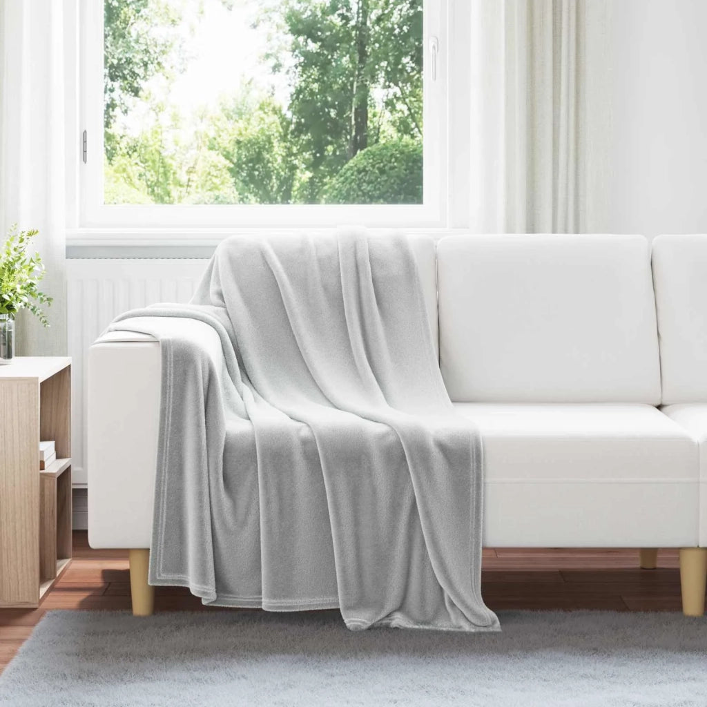 Coperta Grigio 130 x 150 cm Panno 42016769