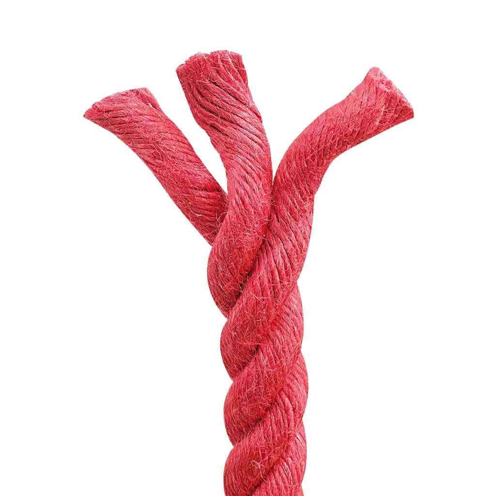 Corda di Juta 20 mm Rosso 100% juta Tossa 42011728