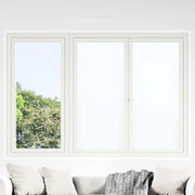 Pellicola statica per finestre Bianco Frosted 45 x 2000 cm PVC 3394689