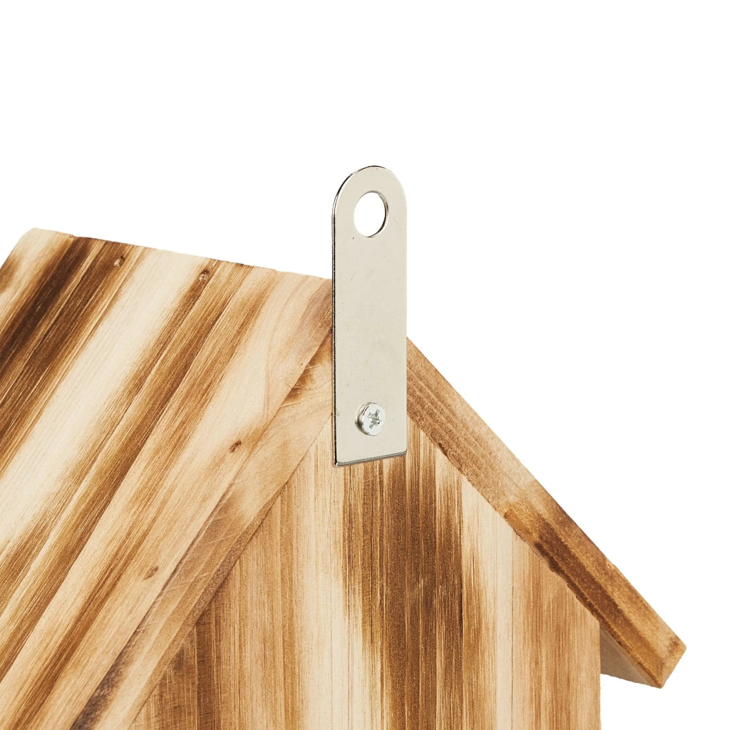 Hotel per insetti rifugio sospeso giardino apertura facile 25 x 15 x 10 cm in legno naturale 13_0015270