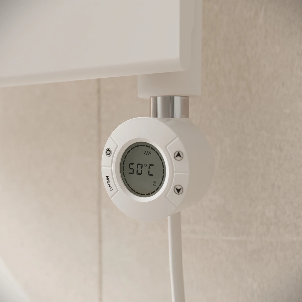 Termoarredo elettrico 1500x500 bianco opaco interasse 450 | Andromeda