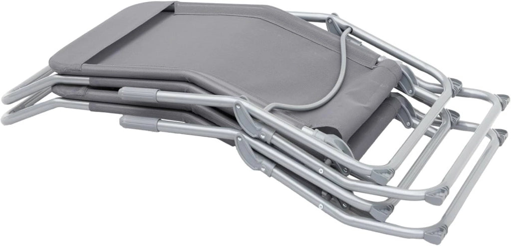LETTINO FERRO ROCKING CON TESSUTO TEXILENE- - cm.59x103x160h. - 1 pezzi VETTE