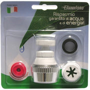 SNODOVITE COMPLETO DI ADATTATORE E GUARNIZIONE- Cromo- DH- pezzi 1