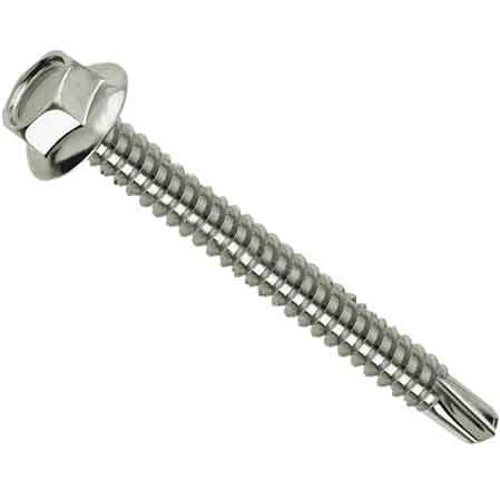 VITE AUTOPERFORANTE TE FLANGIATA 4,2x16 mm - 1000 pezzi