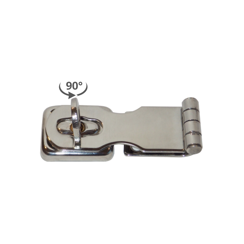 CHIUSURA CON PORTALUCCHETTO  INOX