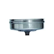 Inox mono parete aisi 316 tappo condensa d.200 1