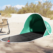 Tenda da Spiaggia Pop-Up Verde Mare Impermeabile 4004156
