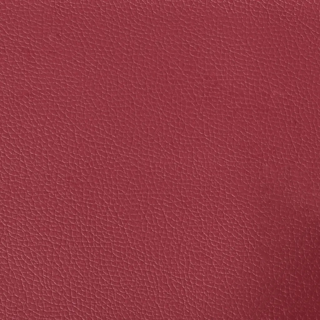 Divano a 2 Posti con Cuscini-Sofa 2 Posti con Cuscini Rosso Vino 120 cm in Similpelle 960981