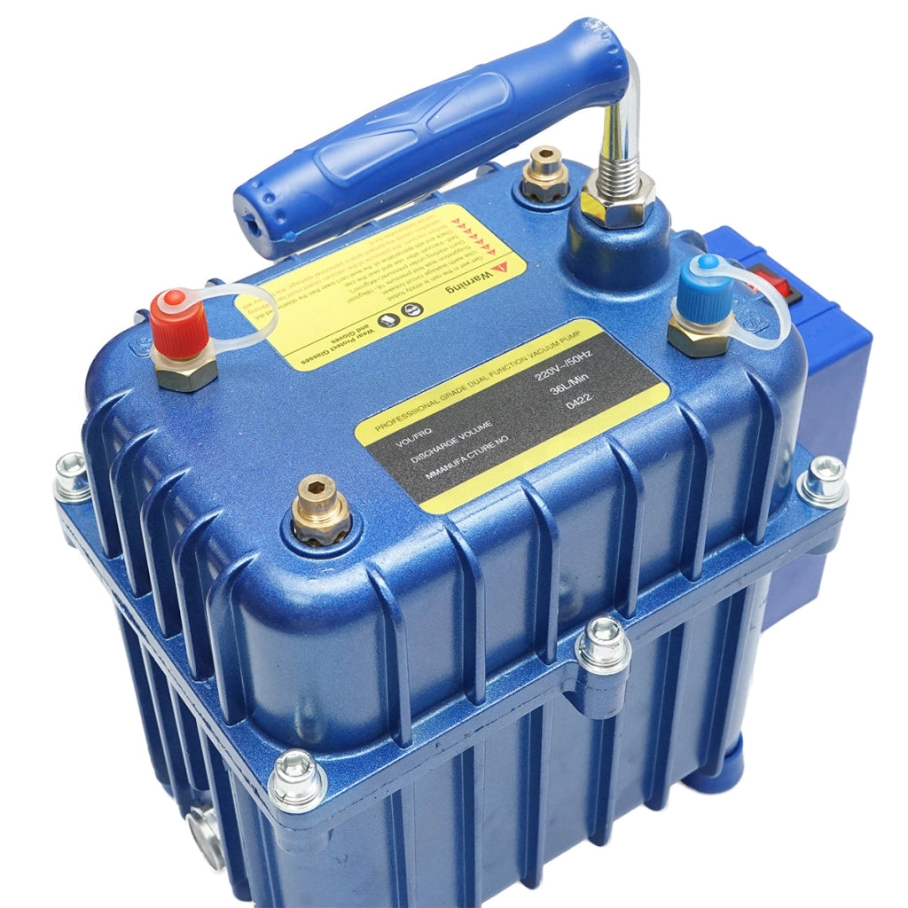 Pompa per vuoto multifunzionale per impianti di refrigerazione 36 l/min 220 V Breckner Germany