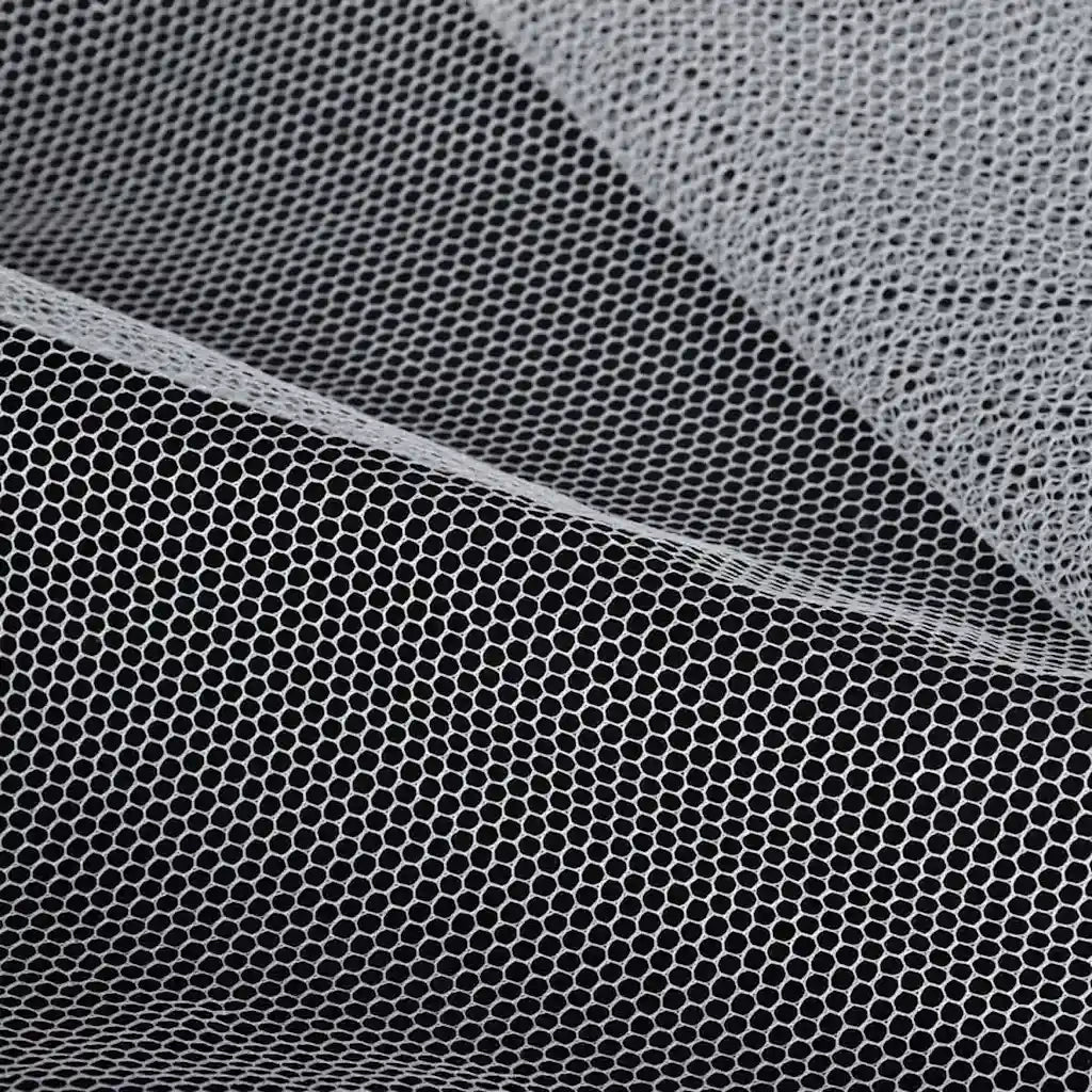 Set zanzariere quadrate per letto con aperture 2 pezzi 50264