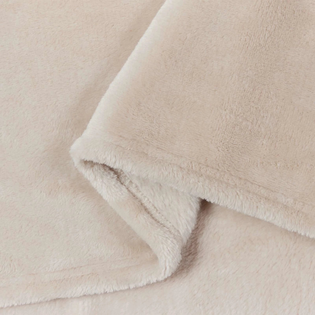 Coperte da Pile 6 pcs Beige 220 x 240 cm Panno 42016791