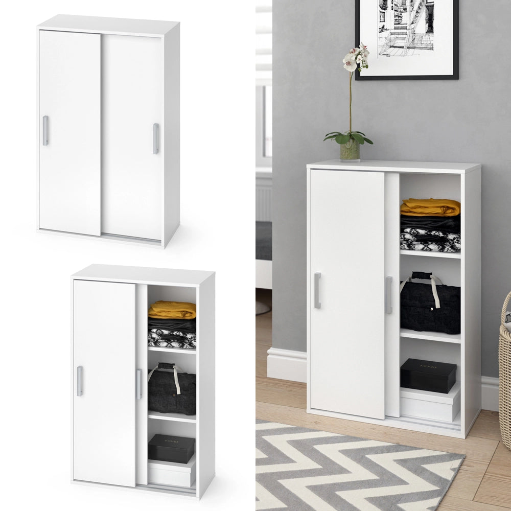 Vicco Armadio multifunzione Bianco 68 x 108.5 cm