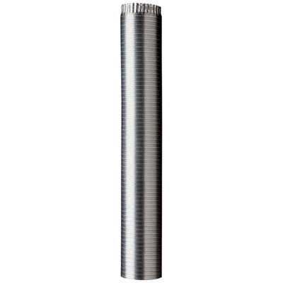 TUBO RULLATO ALLUMINIO NATURALE - MM 0,12 CM 16 MT 3- 6 pezzi