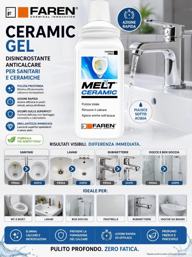 Disincrostante Ceramic 750 ml Faren