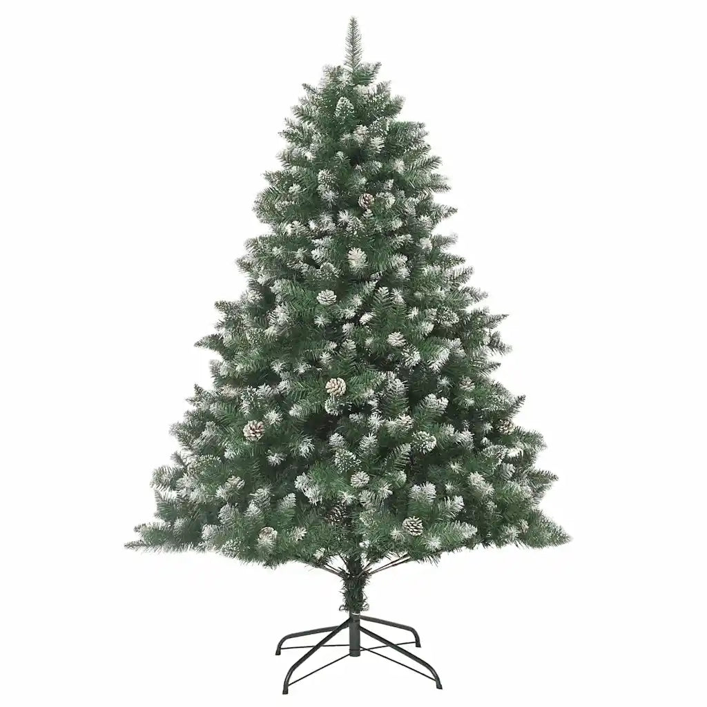 Albero di Natale artificiale con 300 LED Verde 240 cm