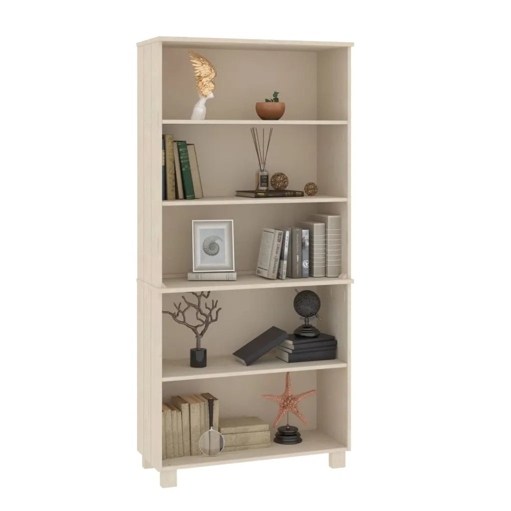 Credenza HAMAR in Legno Massello di Pino Marrone 3100938