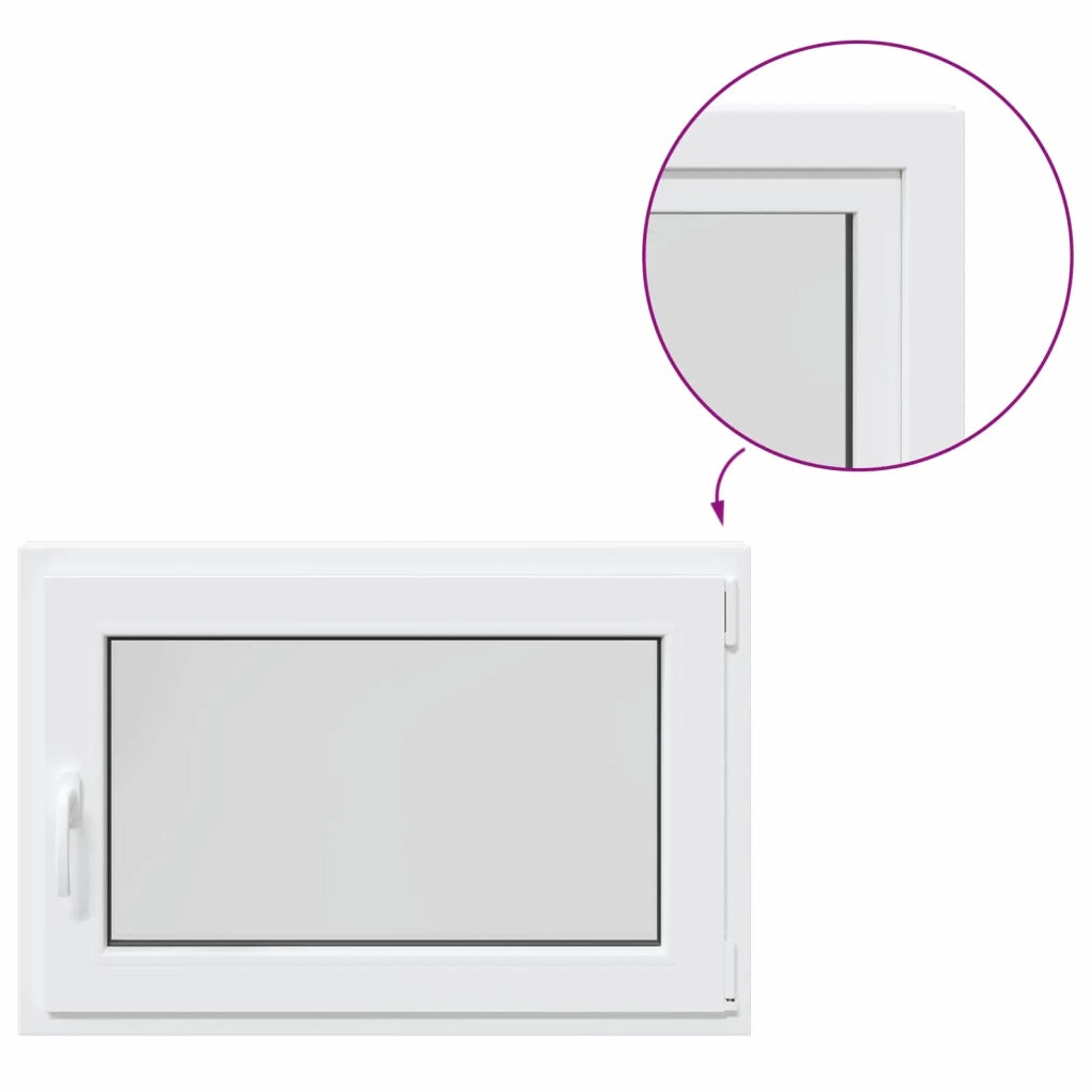Finestra per Soffitta RISOR 95 x 50 cm PVC e Vetro 42047824
