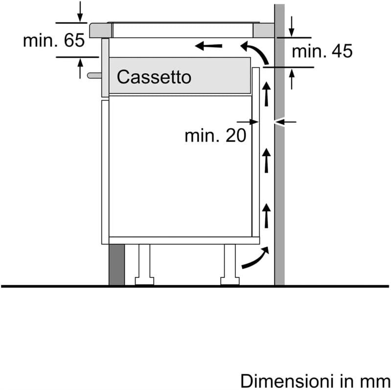 BOSCH PUG611AA5E PIANO COTTURA A INDUZIONE 60CM