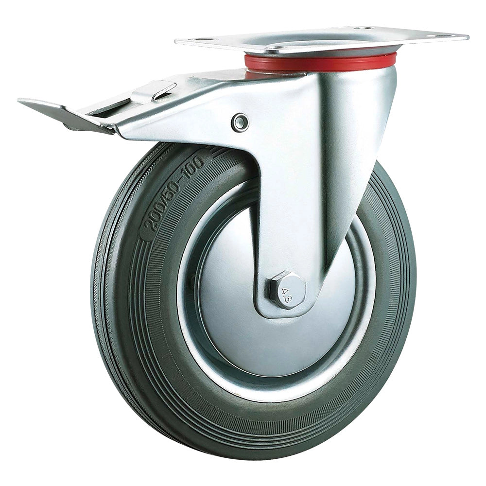 Ruota per Carrelli Art 80 Ø Piastra Capacità Uniko 70 100 mm 105 x 85 mm