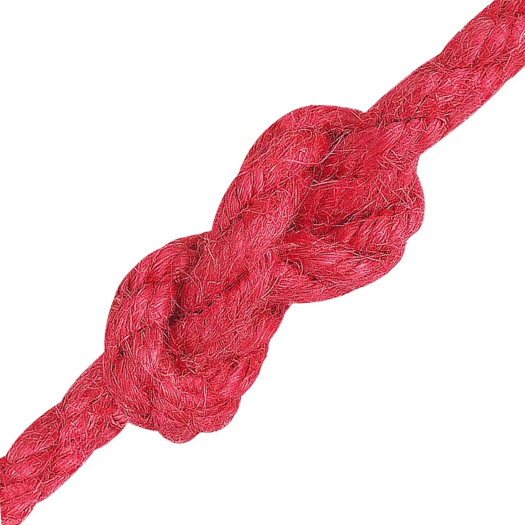 Corda di Juta 8 mm Rosso 100% juta Tossa 42011708