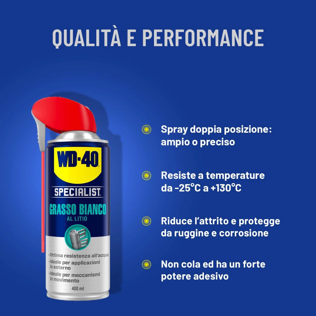 GRASSO BIANCO AL LITIO WD-40 400 ml - WD-40