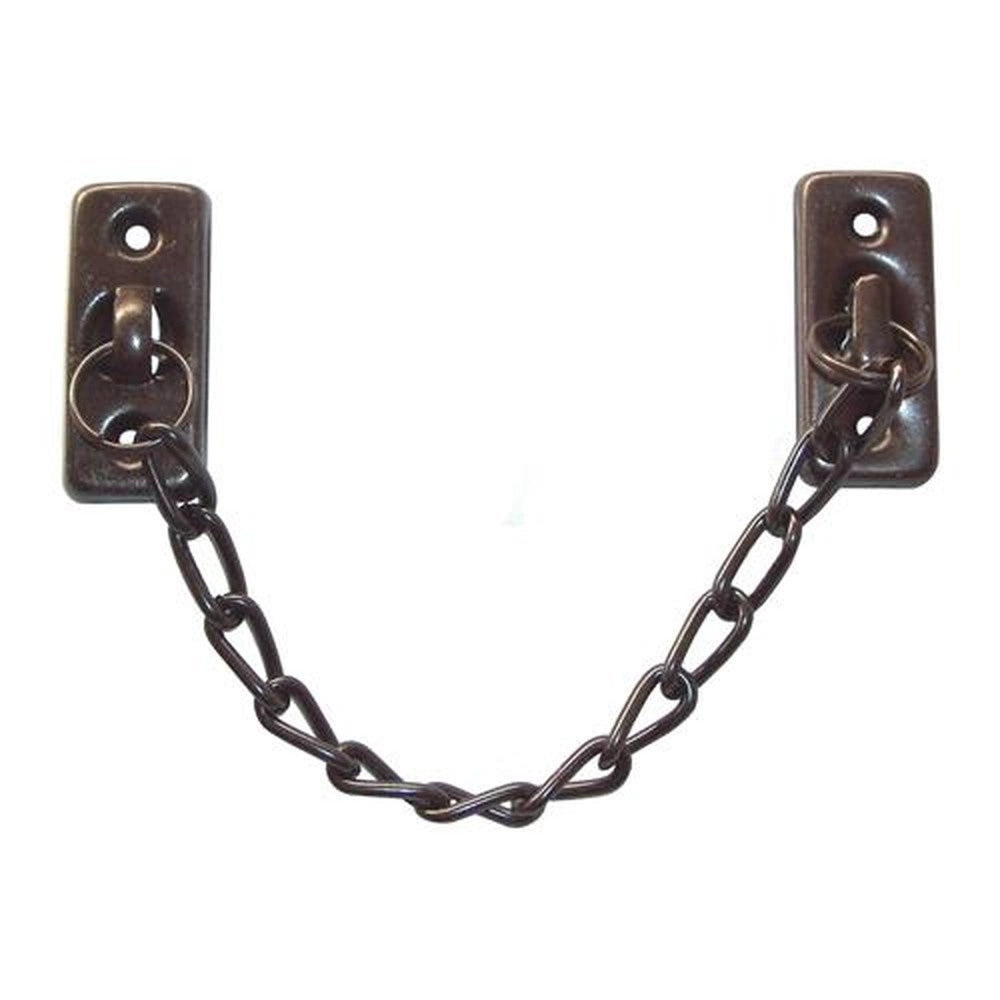 Ritieni a catena di sicurezza in ferro da 20 cm *** formato sicurezza ferro ottonato tropicalizzato, confezione 1