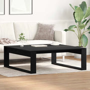 Tavolino da salotto Rovere Nero 100 x 100 x 35 cm 862073