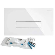 PLACCA 1 TASTO MODELLO SARA 33 BIANCA   PUCCIPLAST Srl