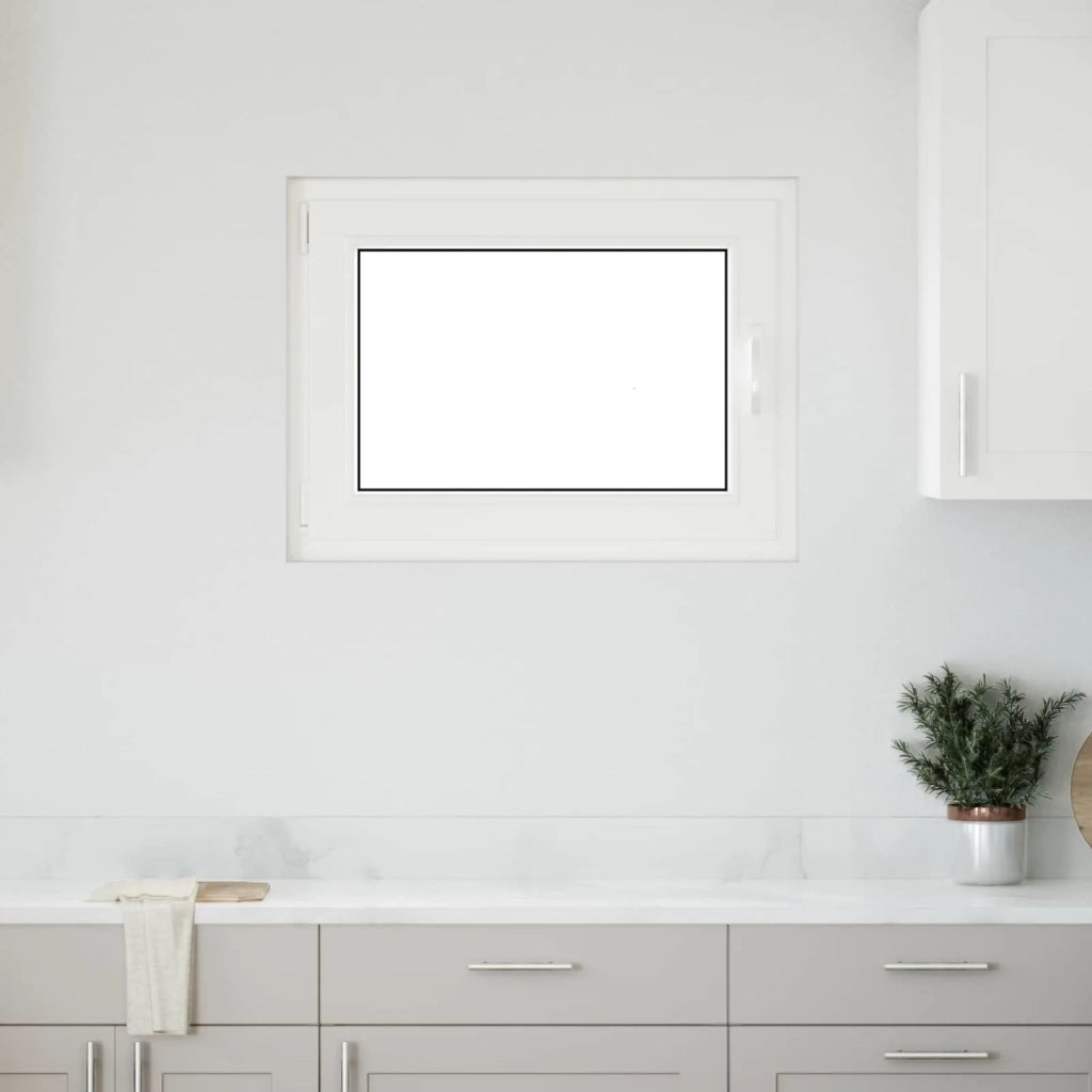 Finestra per Soffitta RISOR Bianco 80 x 60 cm PVC e Vetro 42047199