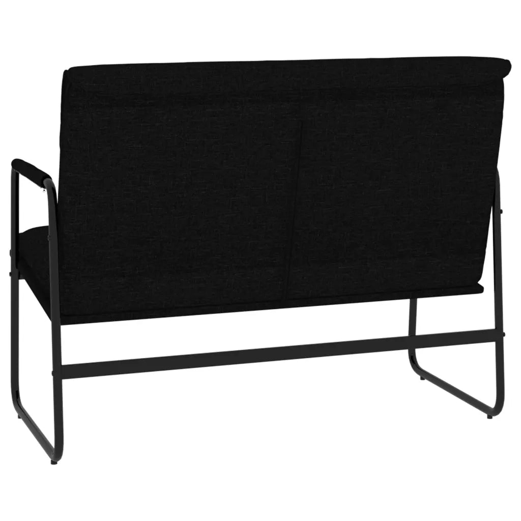 Panca Nera 100x64x80 cm in Tessuto 351353