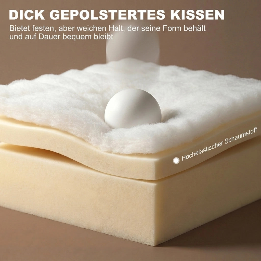 Schlafsessel 3 in 1 Schlafsofa mit Bettfunktion, 90x190cm Beige