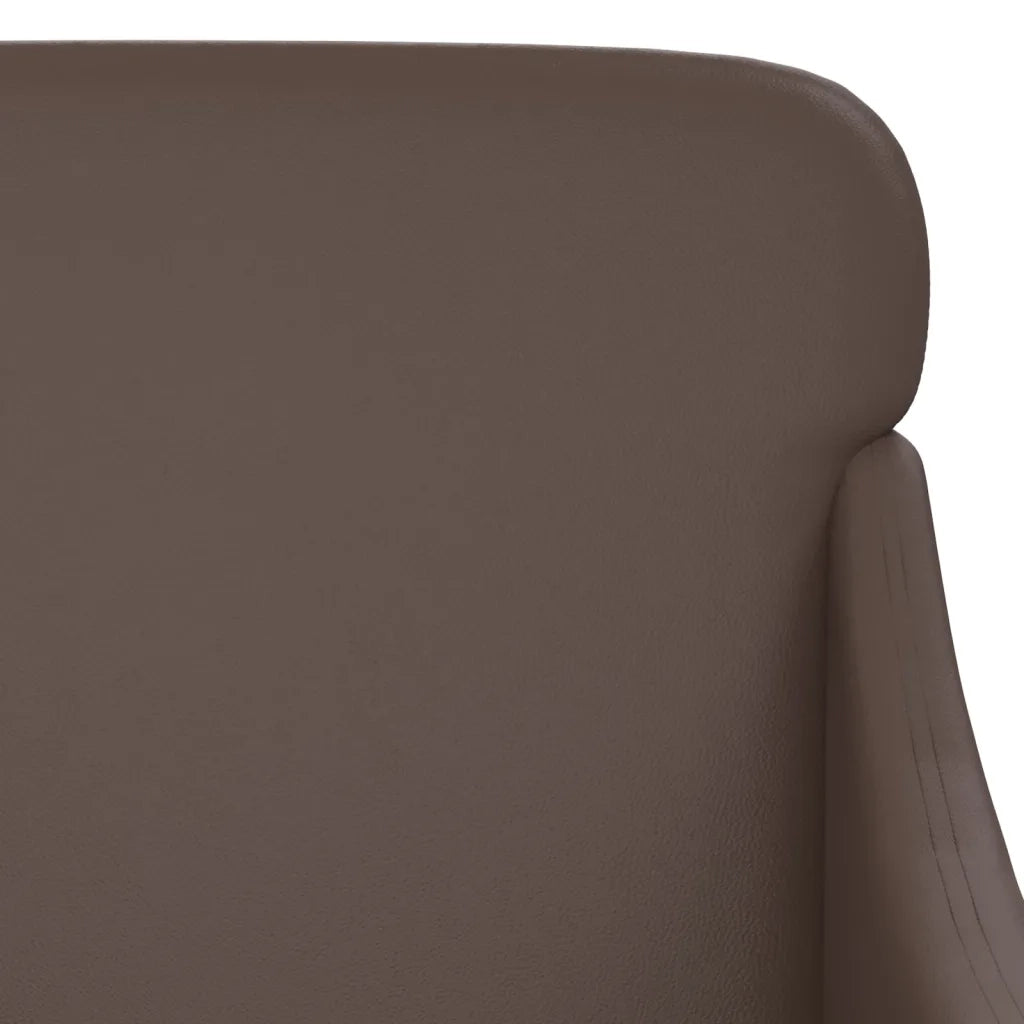 Poltrona Marrone 63x76x80 cm Similpelle 351426
