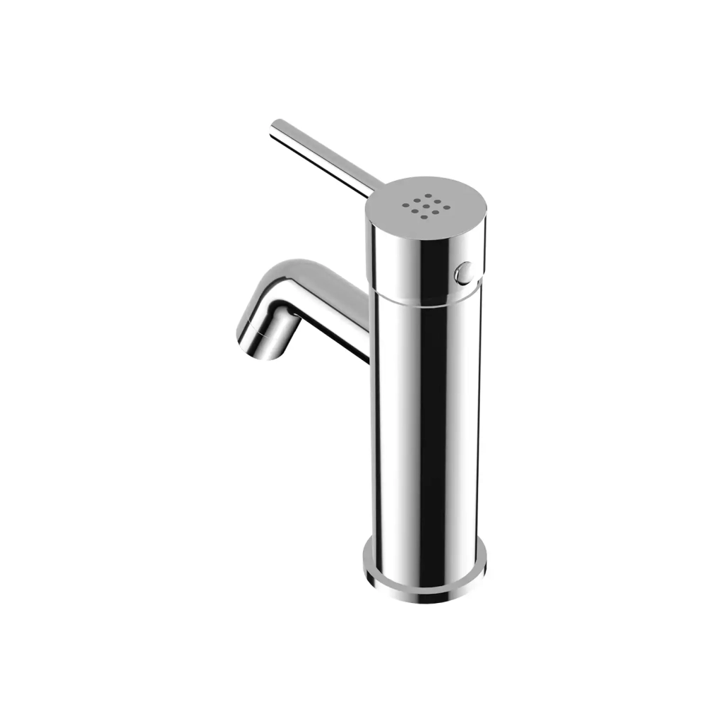 Set miscelatore lavabo e bidet senza scarico in ottone cromato | Ava