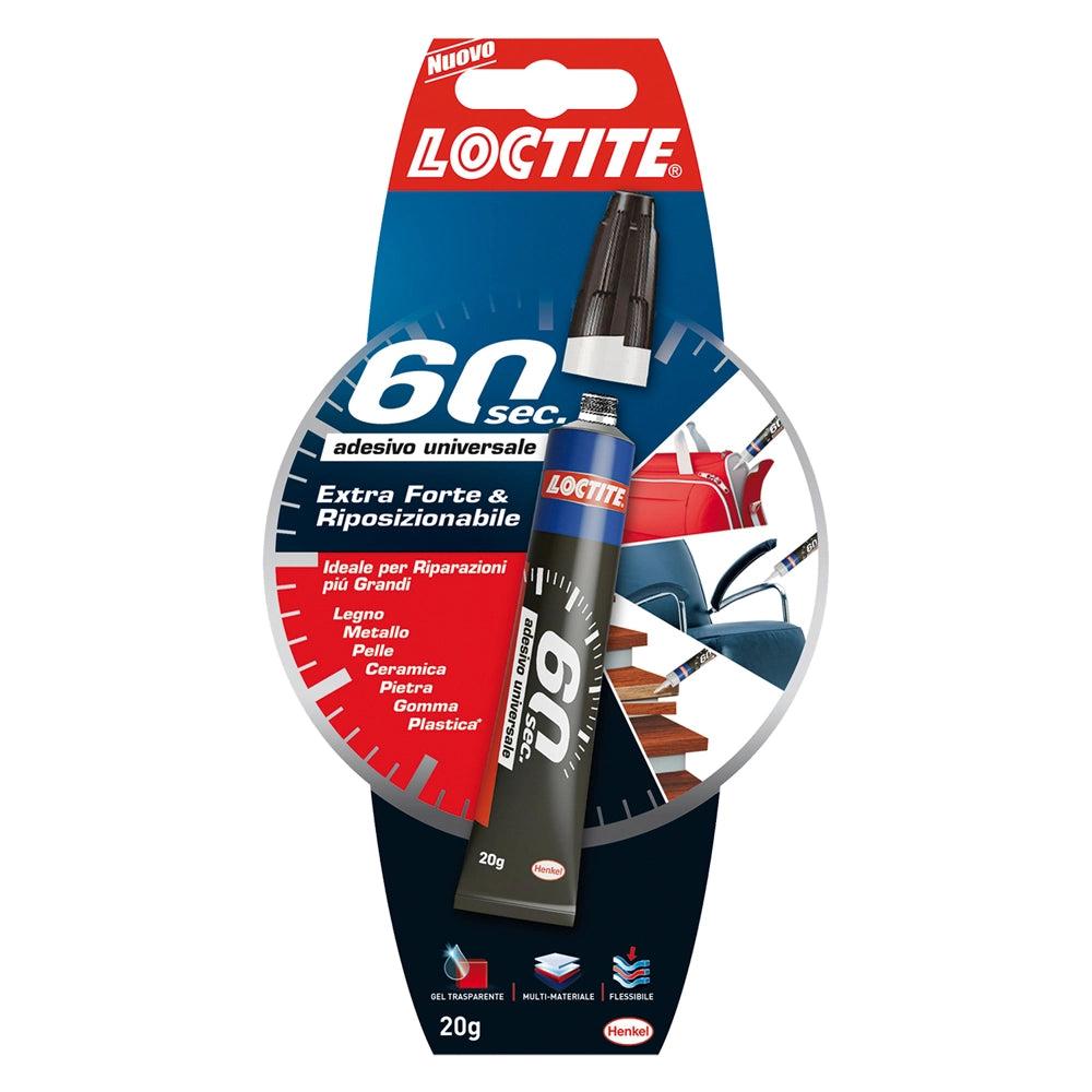 SUPER ATTAK '60 SECONDI' gr. 20- 12 pezzi  - LOCTITE