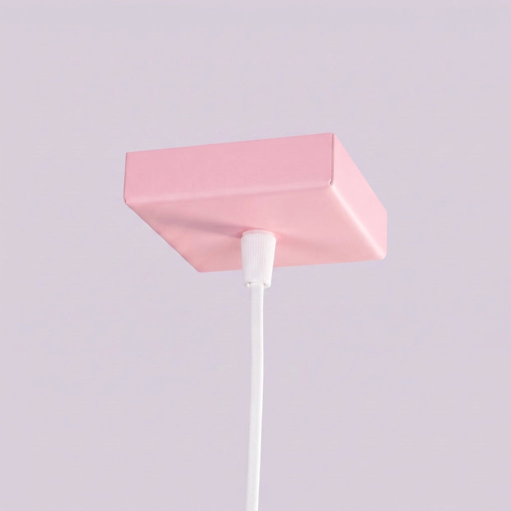 Lampada a sospensione RAYO 1 rosa