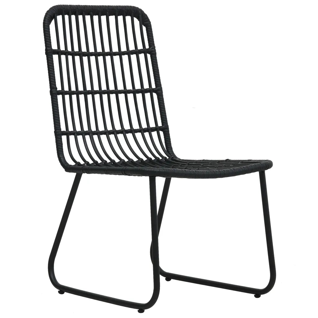 Set da Pranzo da Giardino 5 pz in Polyrattan e Vetro 3060251