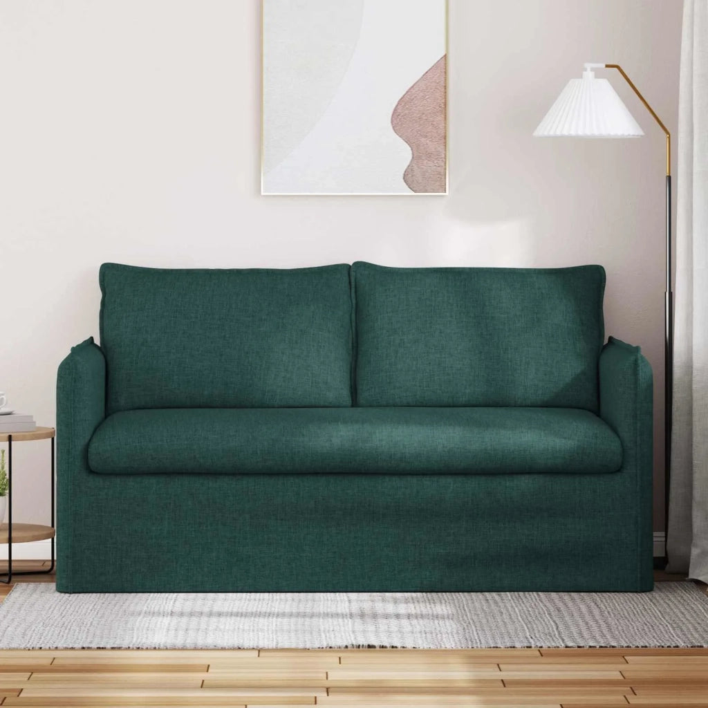 Divano Verde Scuro 156 x 82 x 85 cm Tessuto 42024521