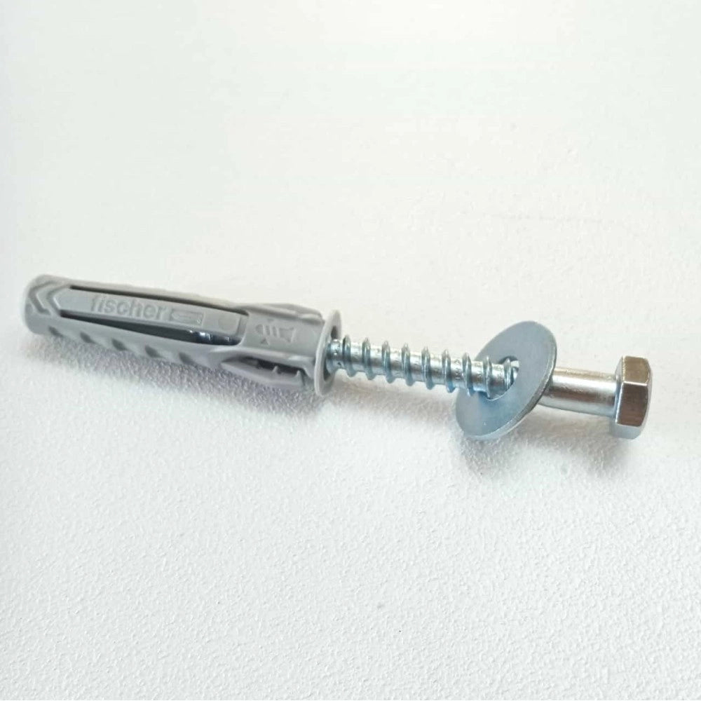 Tassello in plastica e vite te da 14 x 120mm - 1pz
