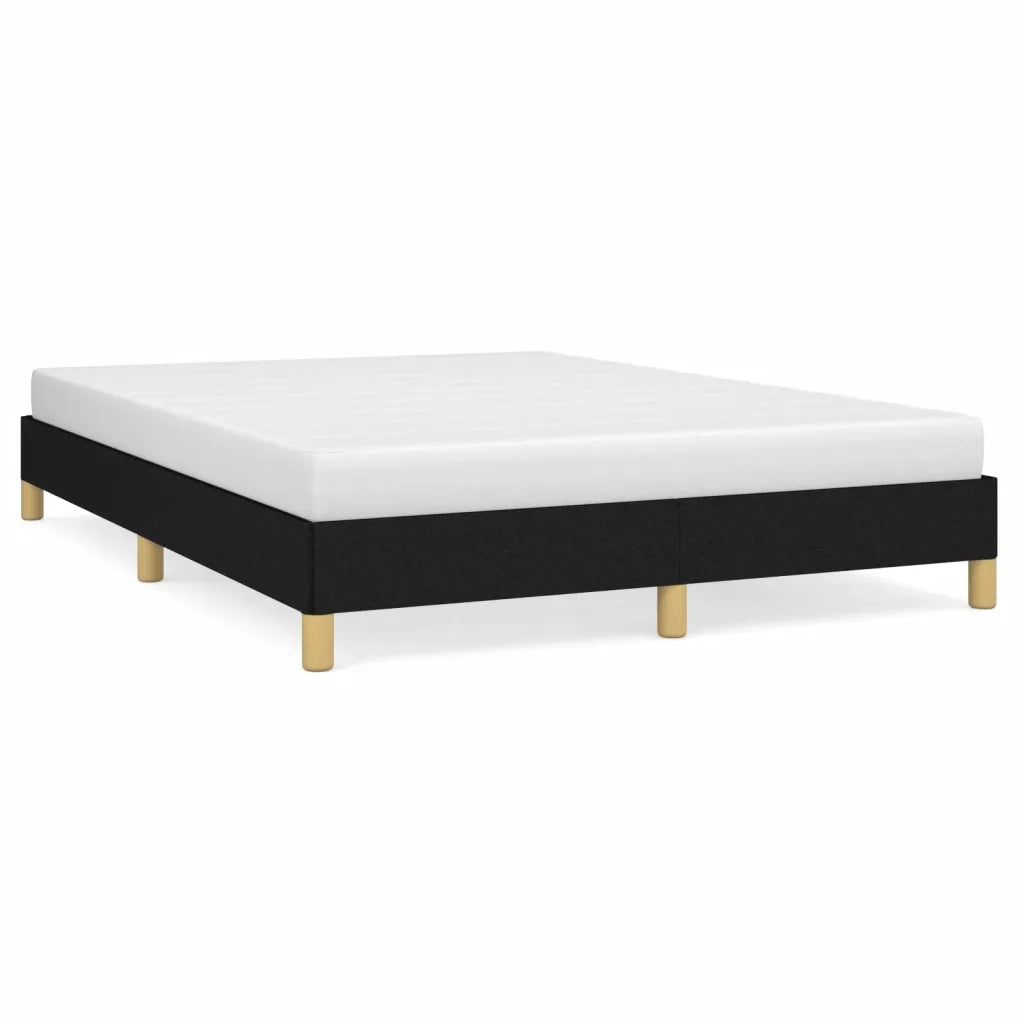 Giroletto senza Materasso Nero 140x200 cm in Tessuto 346820