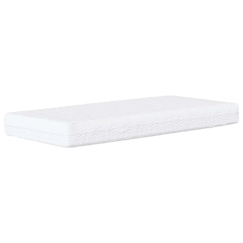 Cornice del letto ad angolo Nero 90 x 200 cm Velluto