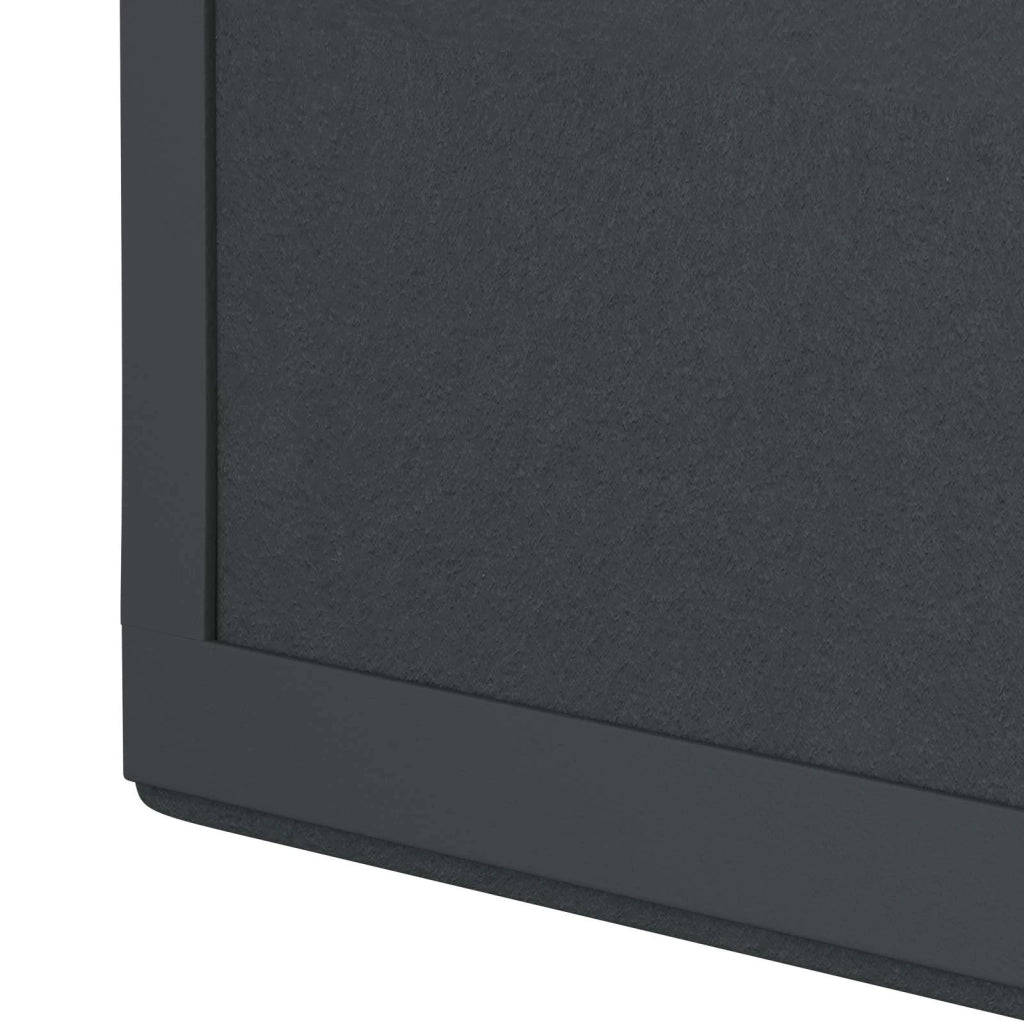 Cuscino per panchina 2 pcs Tessuto Grigio Scuro 42043009