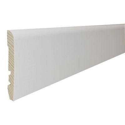 BATTISCOPA LISCIO PIRCHER - ABETE BIANCO MM 10X70 H.MM 2250- 10 pezzi