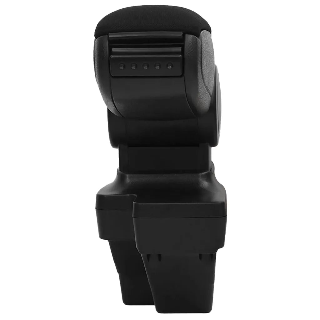 Bracciolo Auto Nero 15x35x(33-49,5) cm ABS 154687